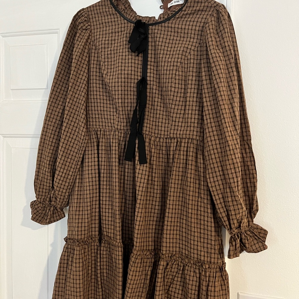 In Loom Long Sleeve Dress